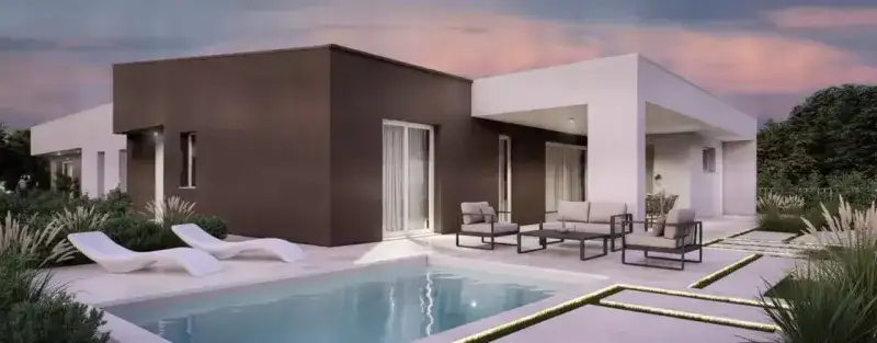 UNICO LIVELLO ELEGANTE PORZIONE DI VILLA