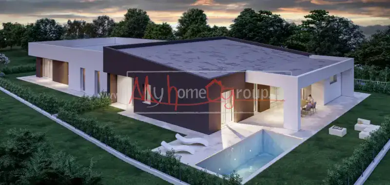UNICO LIVELLO ELEGANTE PORZIONE DI VILLA