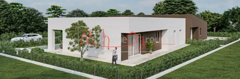 UNICO LIVELLO ELEGANTE PORZIONE DI VILLA